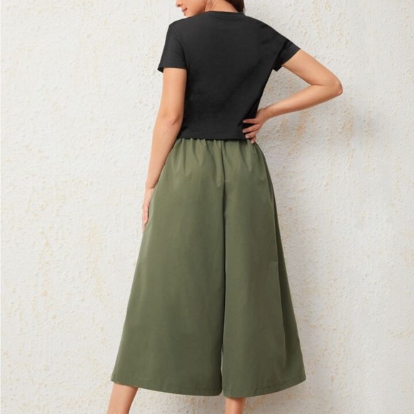 Shein Mulvari Tee & Wide Leg Pants - Picture 2 of 6